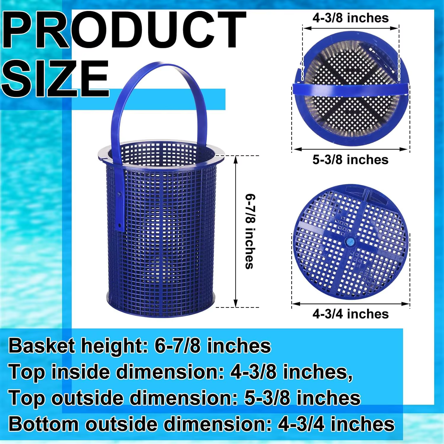 Panier de skimmer de piscine 355318