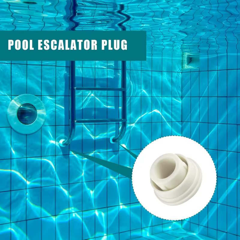 Bouchons de pare-chocs d'échelle de piscine en caoutchouc