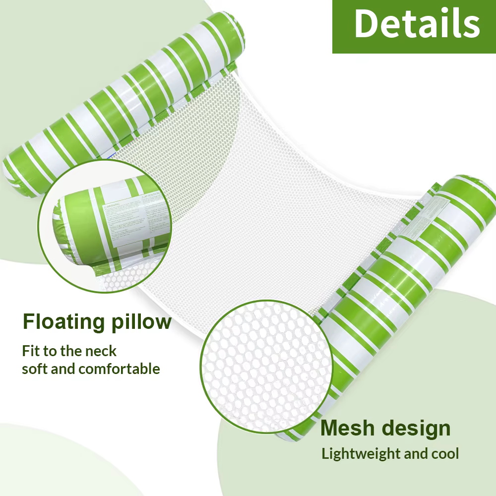 1 flotteur de piscine suspendu (taille adulte)