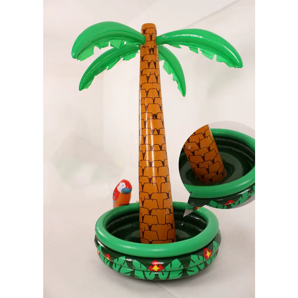 Palmier gonflable avec refroidisseur de perroquet