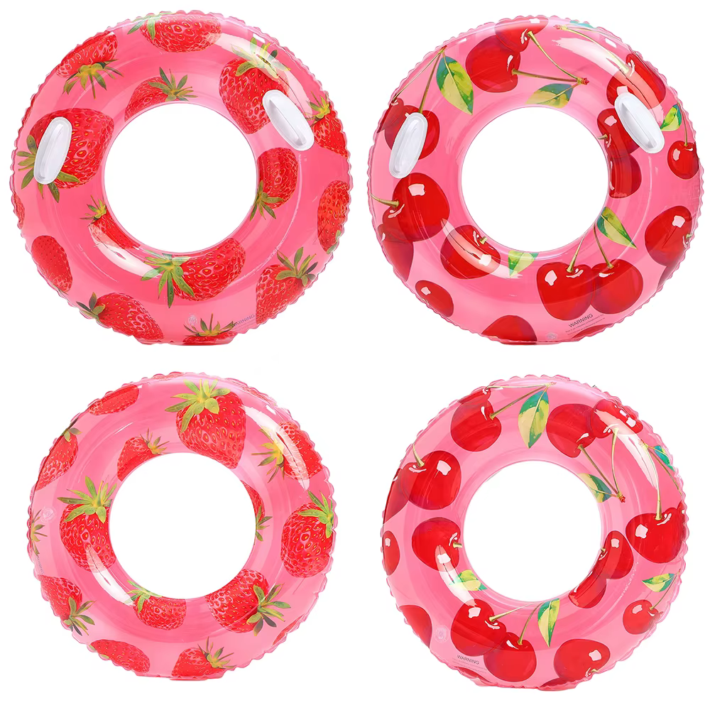 Bouée de natation gonflable Fraise Cerise pour adulte
