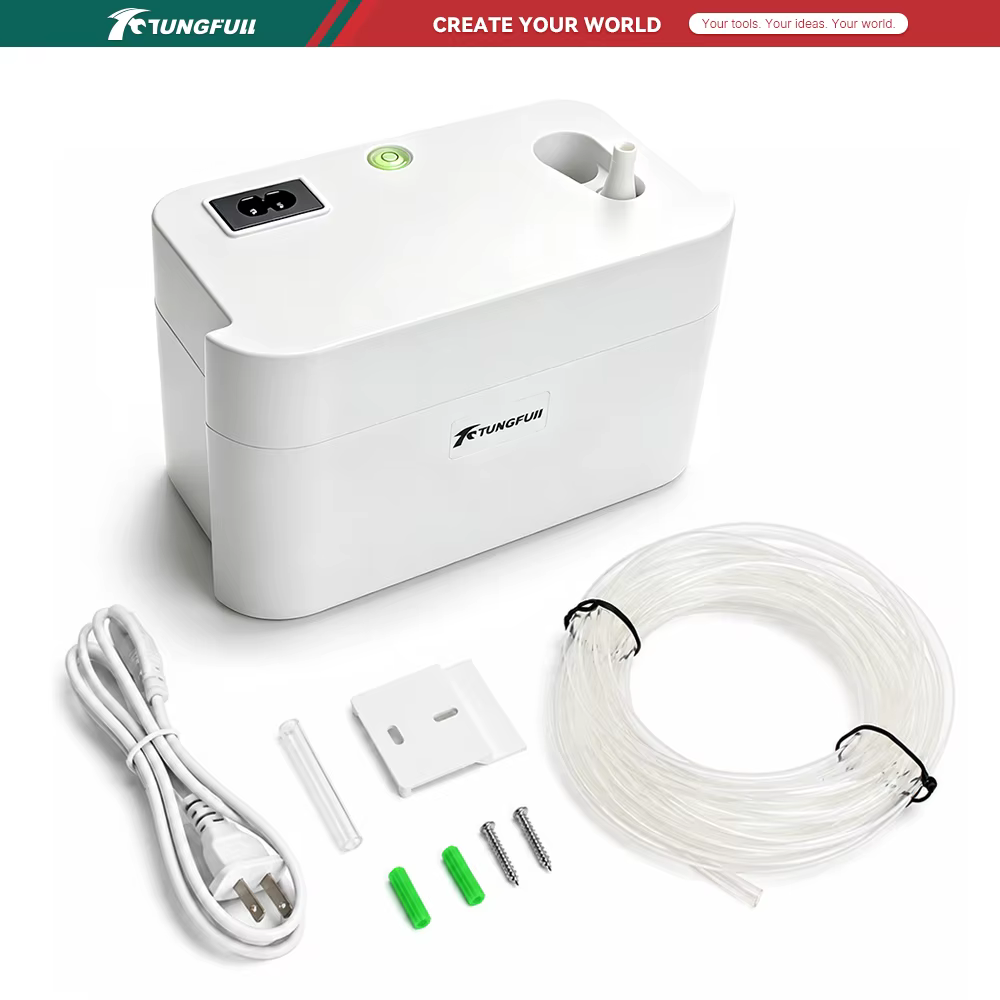 Pompe à eau électrique auto-amorçante TUNGFULL 100V-240V pour climatiseur domestique, mini pompe à eau pour climatisation