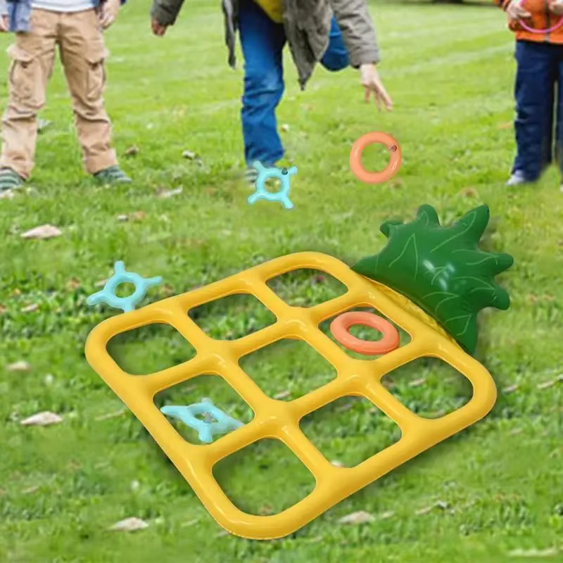 Jeu de lancer gonflable pour piscine