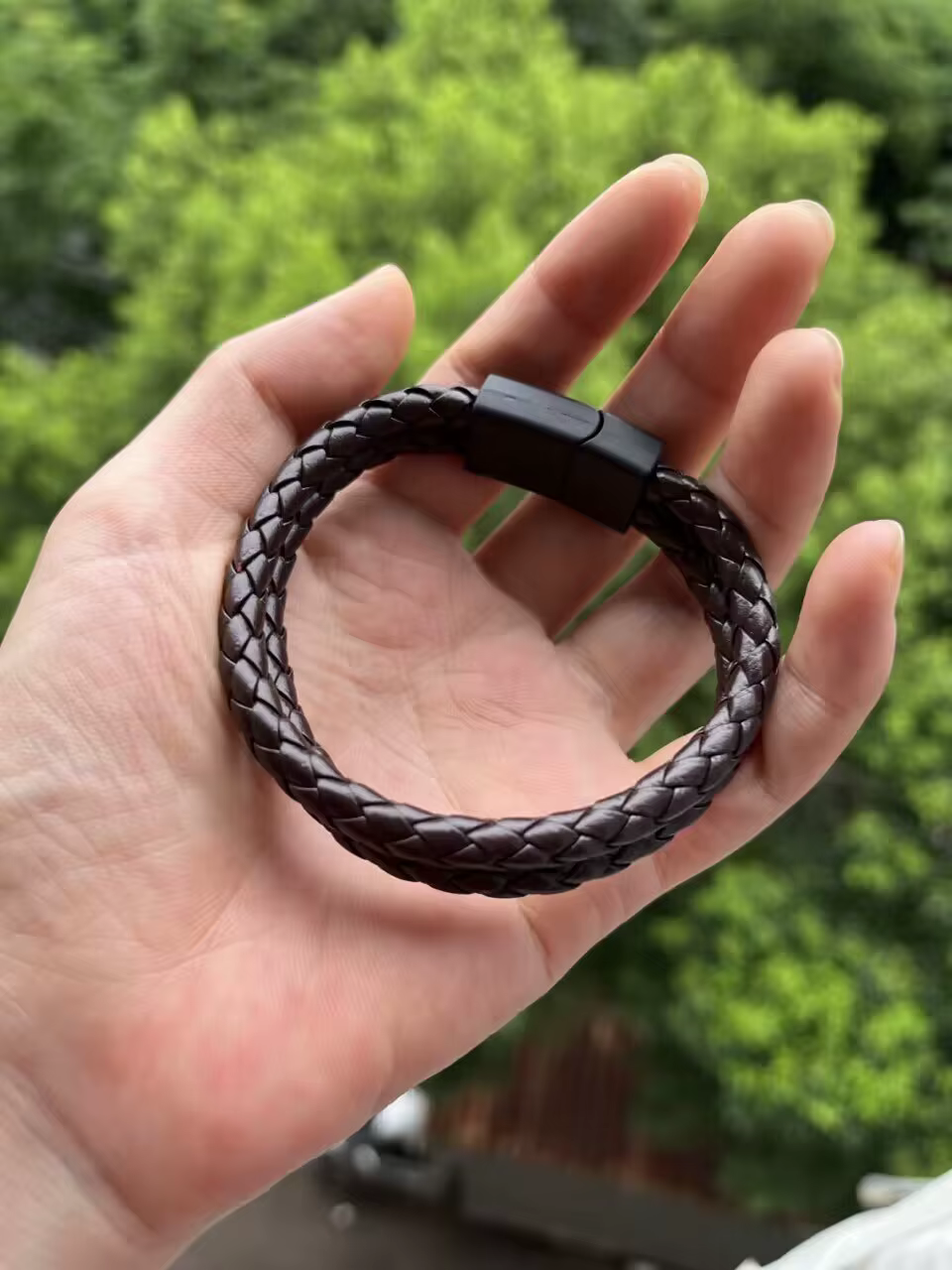 Bracelets en acier inoxydable pour hommes, bijoux, ULtressée, chimleather