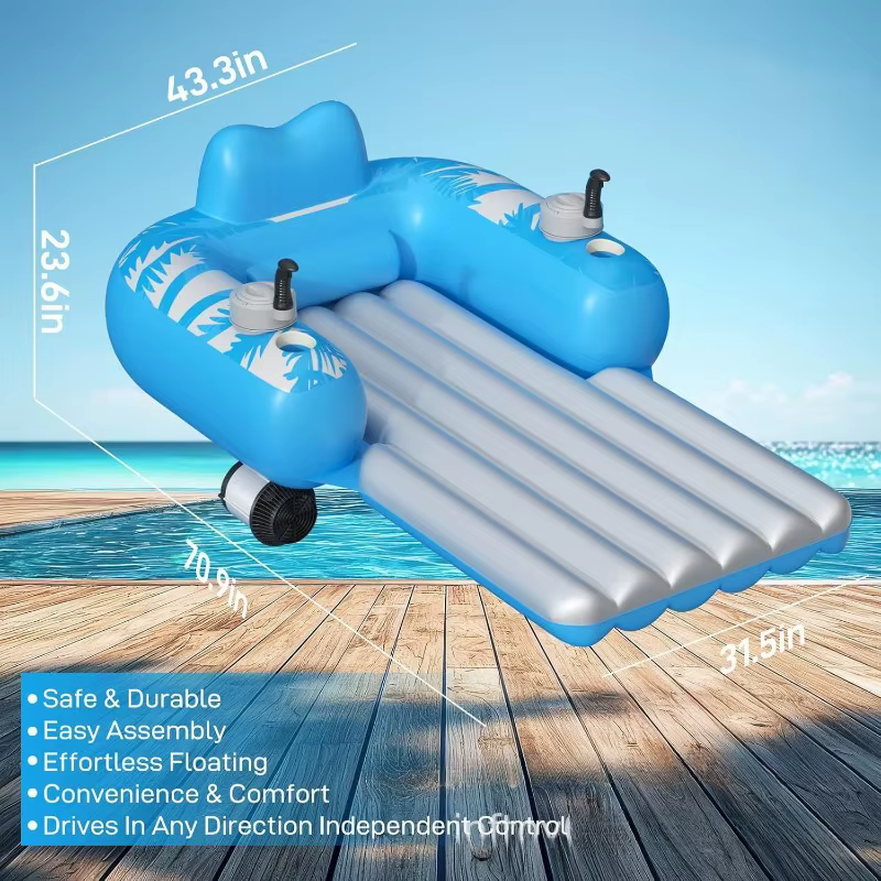 Pompe à eau gonflable rechargeable pour piscine et bateau