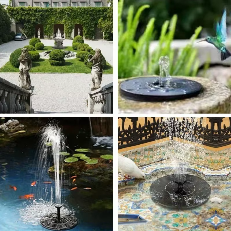 Pompe à fontaine flottante solaire de qualité supérieure