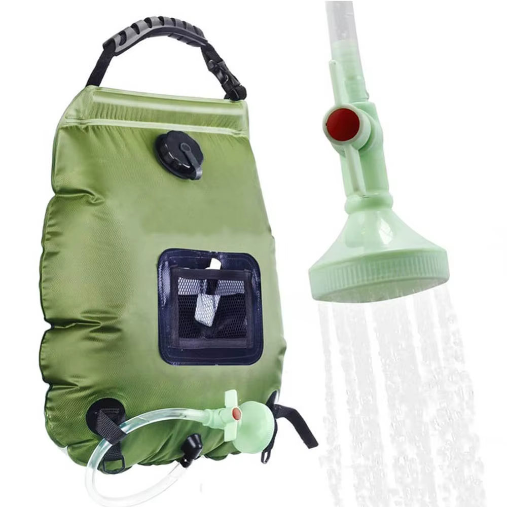 Sac de douche solaire 20L chauffage