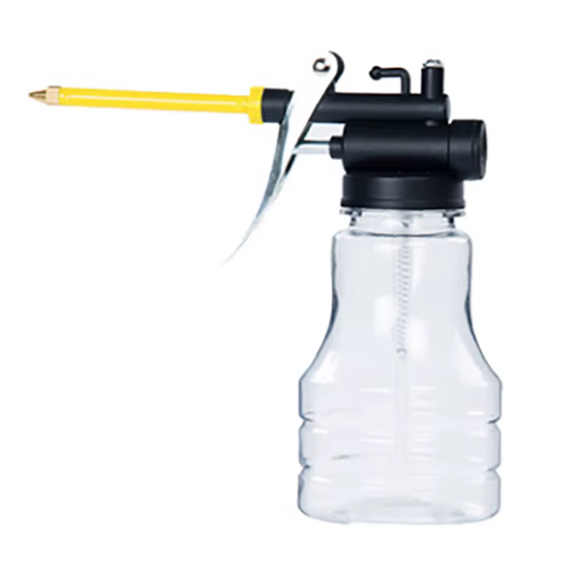Huileur pour graisser des bidons d'huile transparents, pompe haute pression, huile lubrifiante, Machine en plastique, pistolet à graisse de 250ml