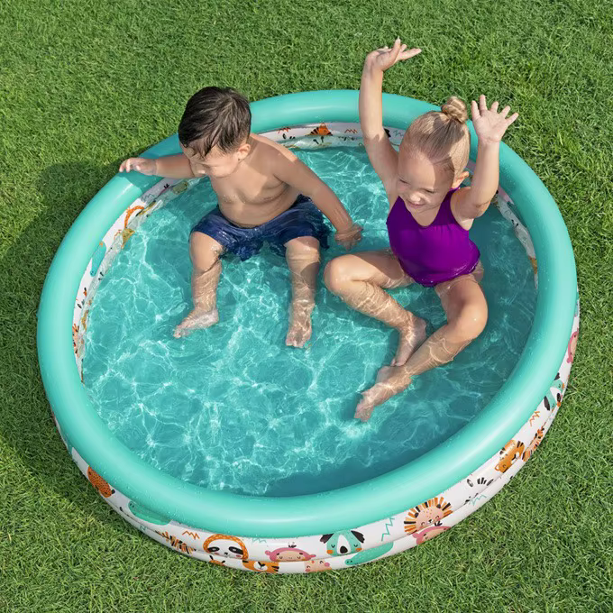 Piscine gonflable pour enfants PVC épaissi baignoire pour bébé Bain 122 x 25 cm