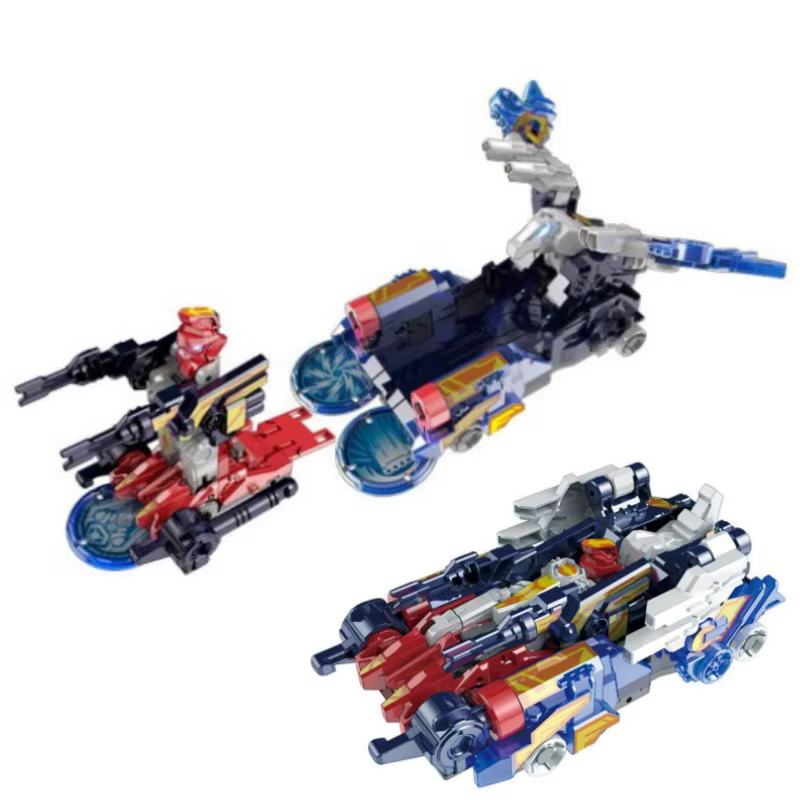 Screechers-Transformation de la violence sauvage, figurine d'anime, robot, déformation en rafale, voiture, puce de capture de la bête, jouet pour enfants, cadeau pour garçon