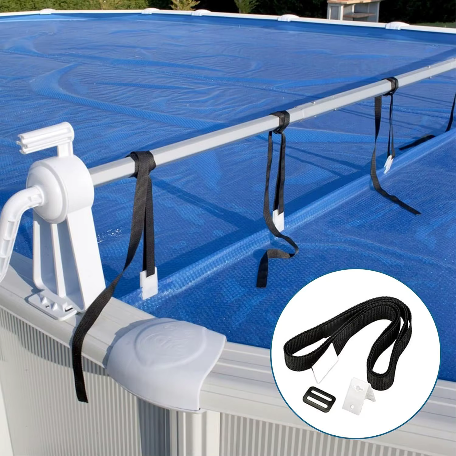 Ensemble de bobines de couverture de piscine