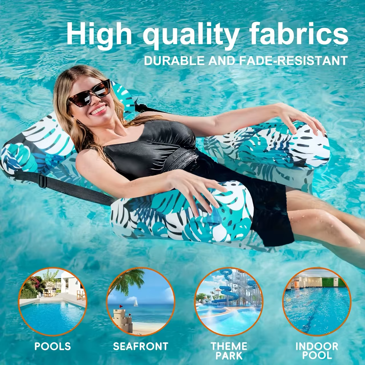 Chaise longue gonflable pour adultes