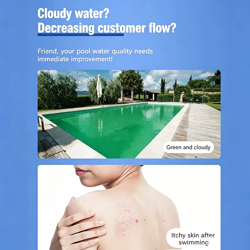 Comprimés de traitement de l'eau de piscine KJM-100pcs
