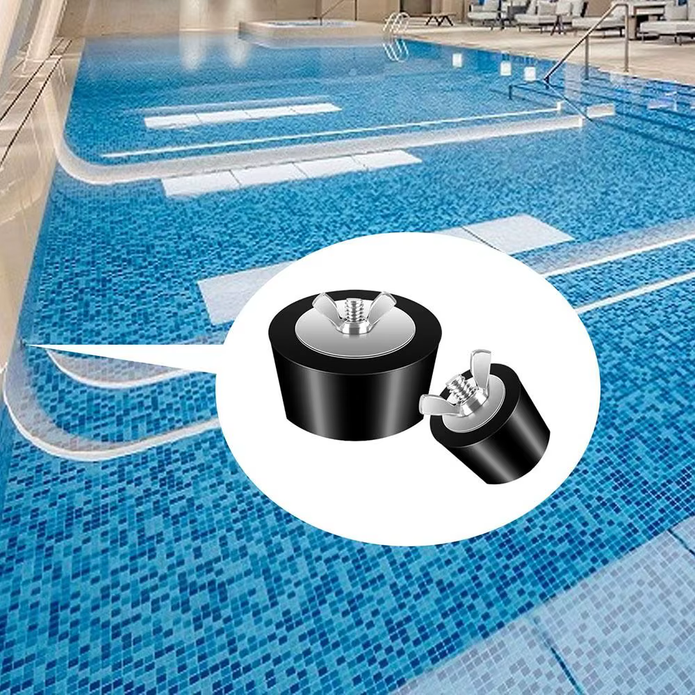 Bouchons de piscine en caoutchouc