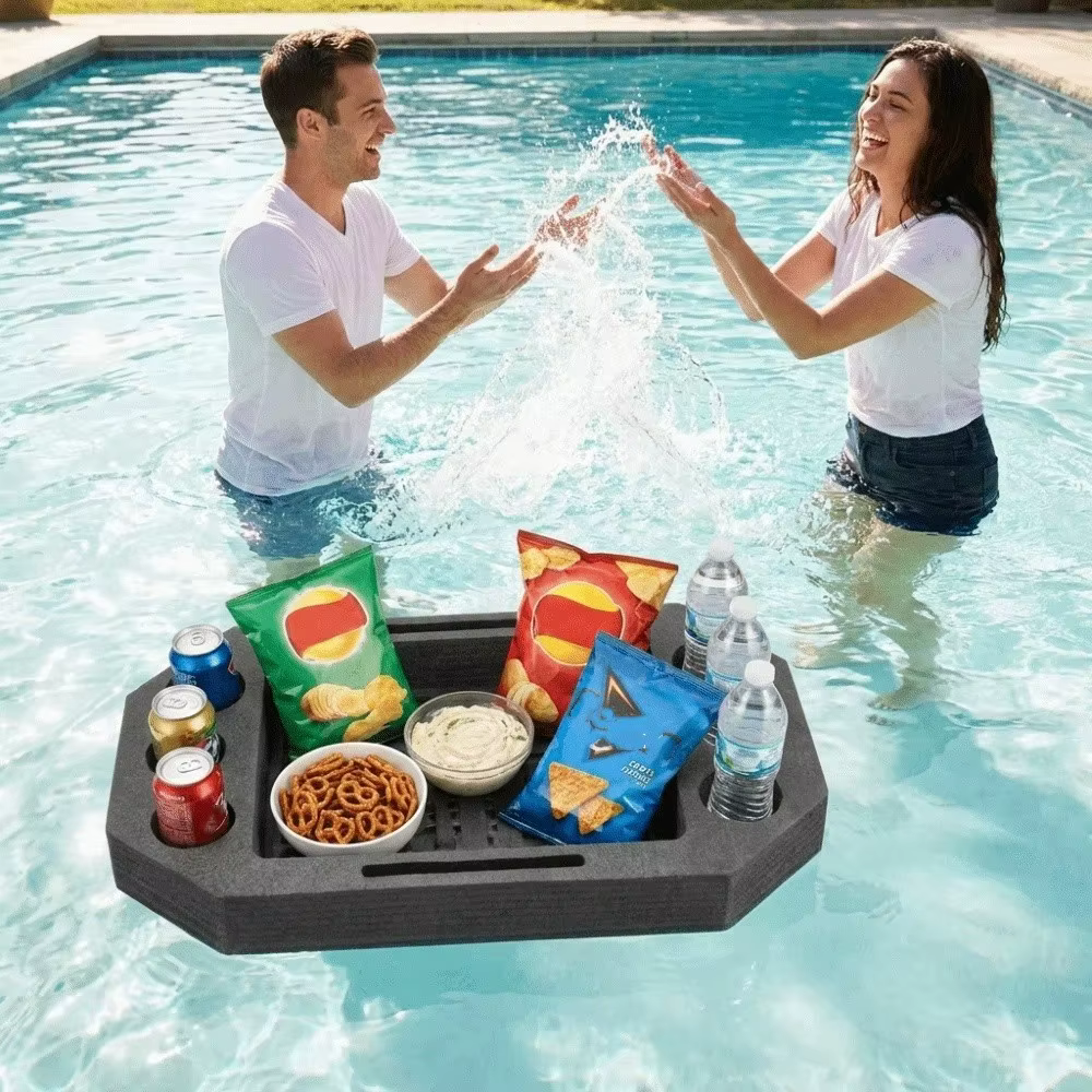 Support flottant multifonctionnel pour boissons
