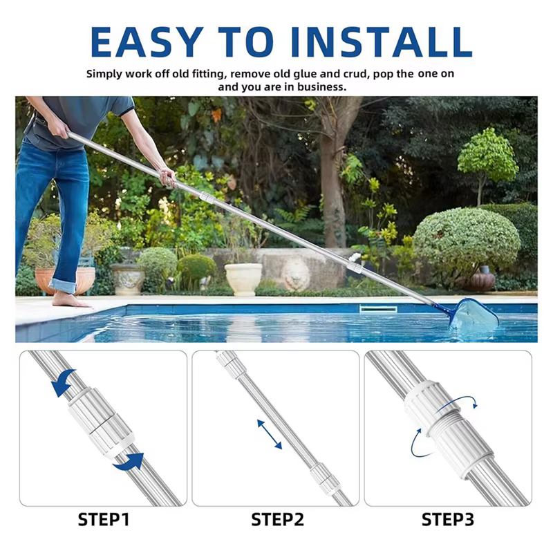 Remplacement de la came de verrouillage EZ Lock pour poteau télescopique de piscine