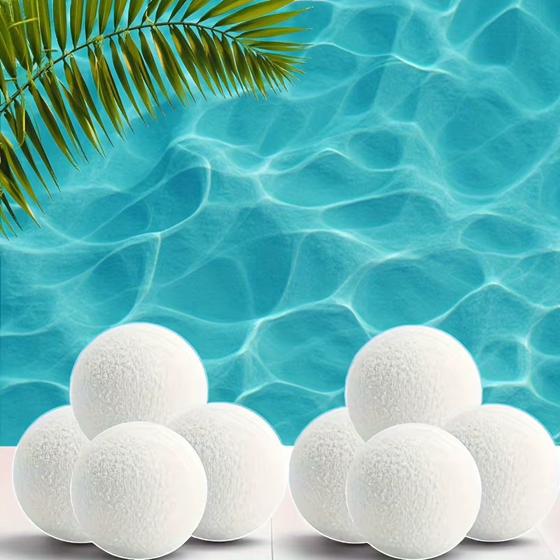 8 boules de nettoyage pour piscine