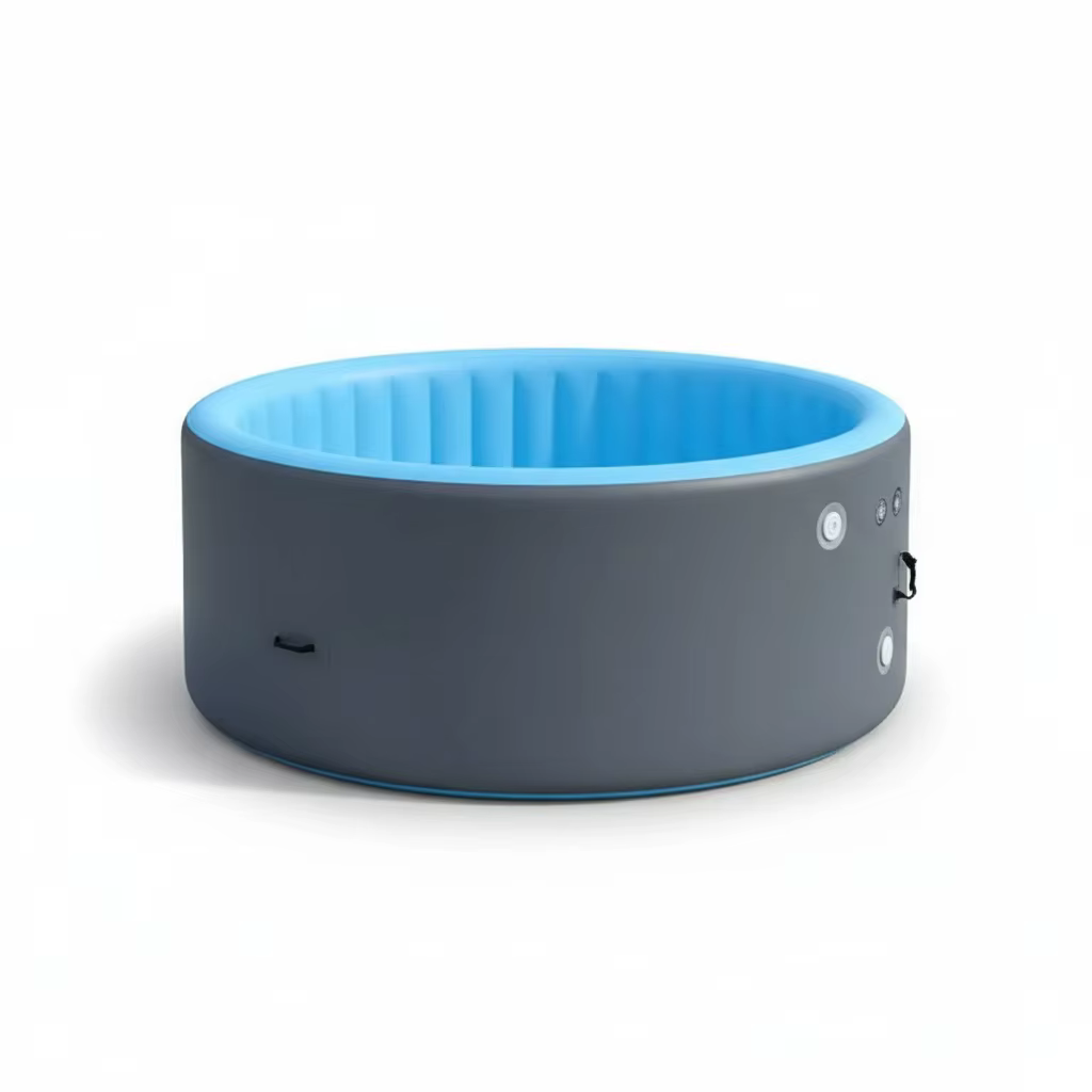 Piscine gonflable, piscine hors sol en PVC pour l'extérieur, piscine portable, piscine familiale ronde robuste pour enfants