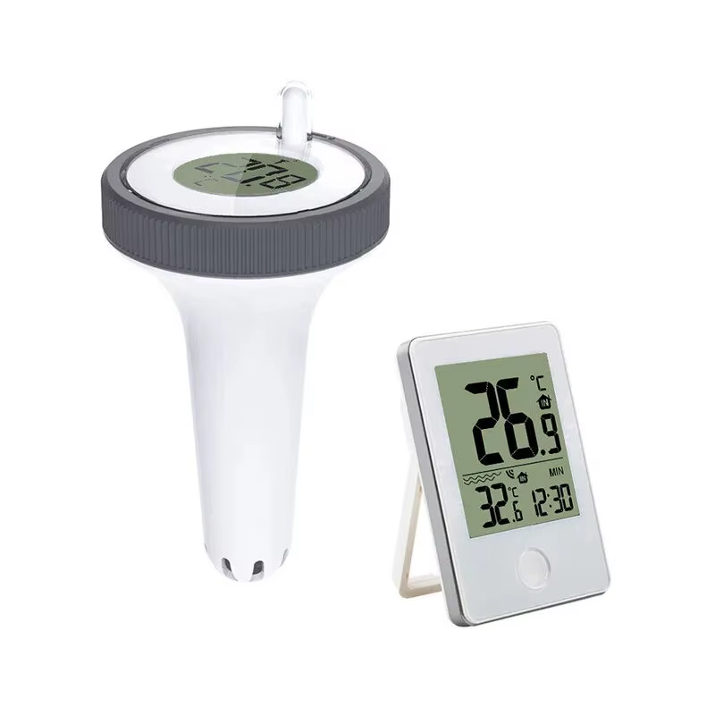 Therye.com-Moniteur de température flottant sans fil pour piscine