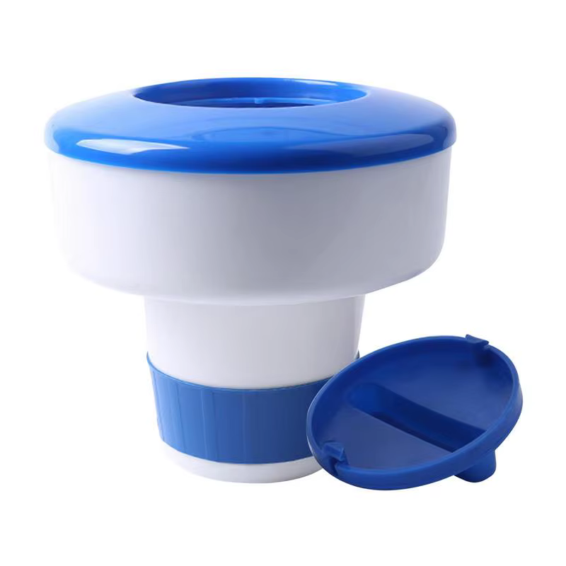 Pilule de piscine, conteneurs de tasse flottante pour le nettoyage