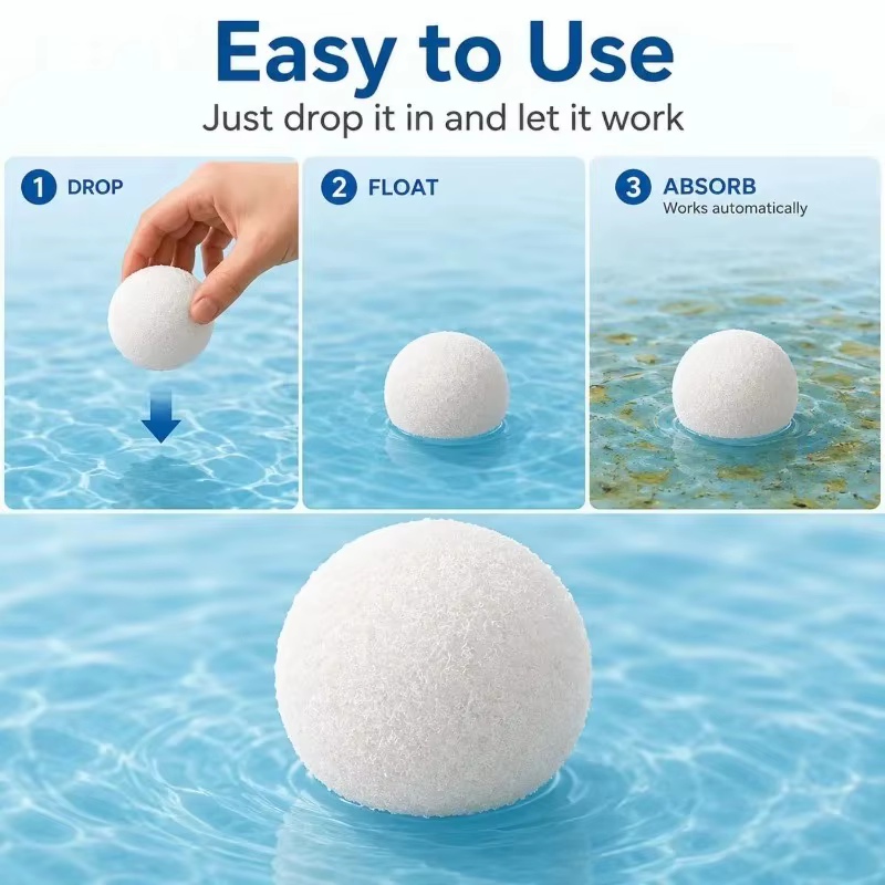 Boules filtrantes pour piscine de 7 cm