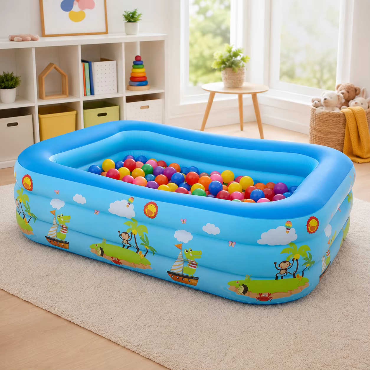 Piscine gonflable d'été pour l'extérieur