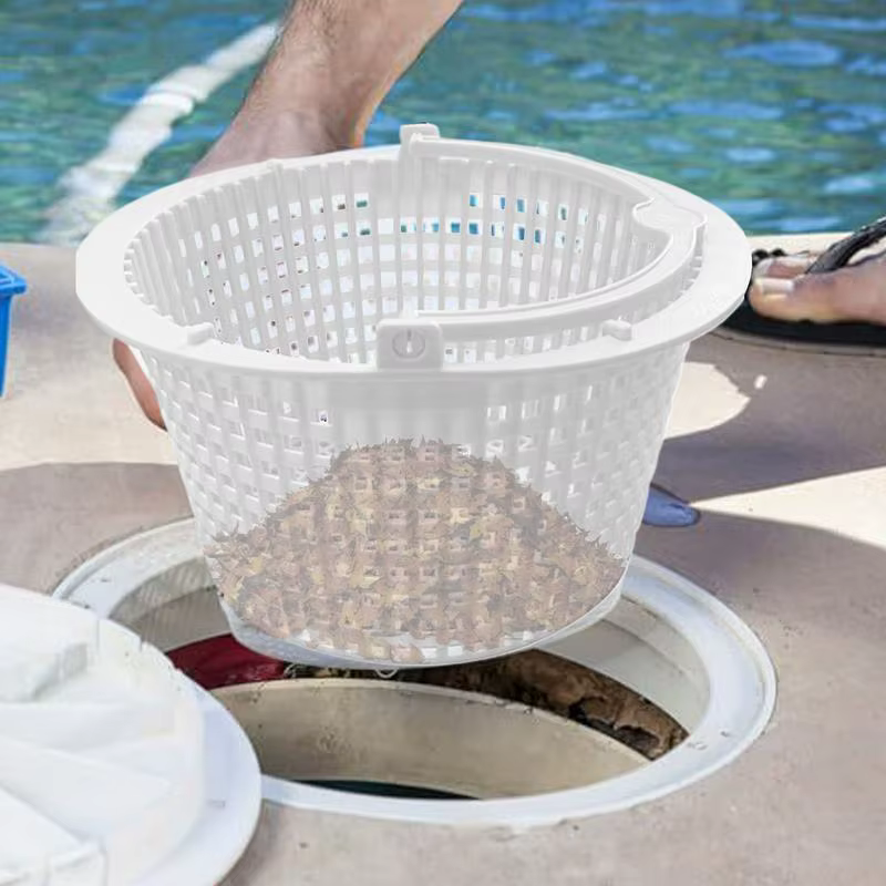 Panier d'écumoire de piscine de 16cm
