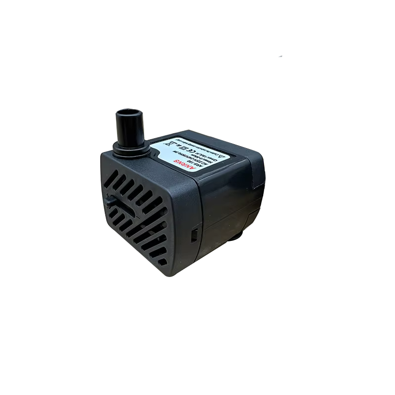 Pompe Submersible 220V 3W quatre lumières LED Aquarium étang lueur rocaille fontaine
