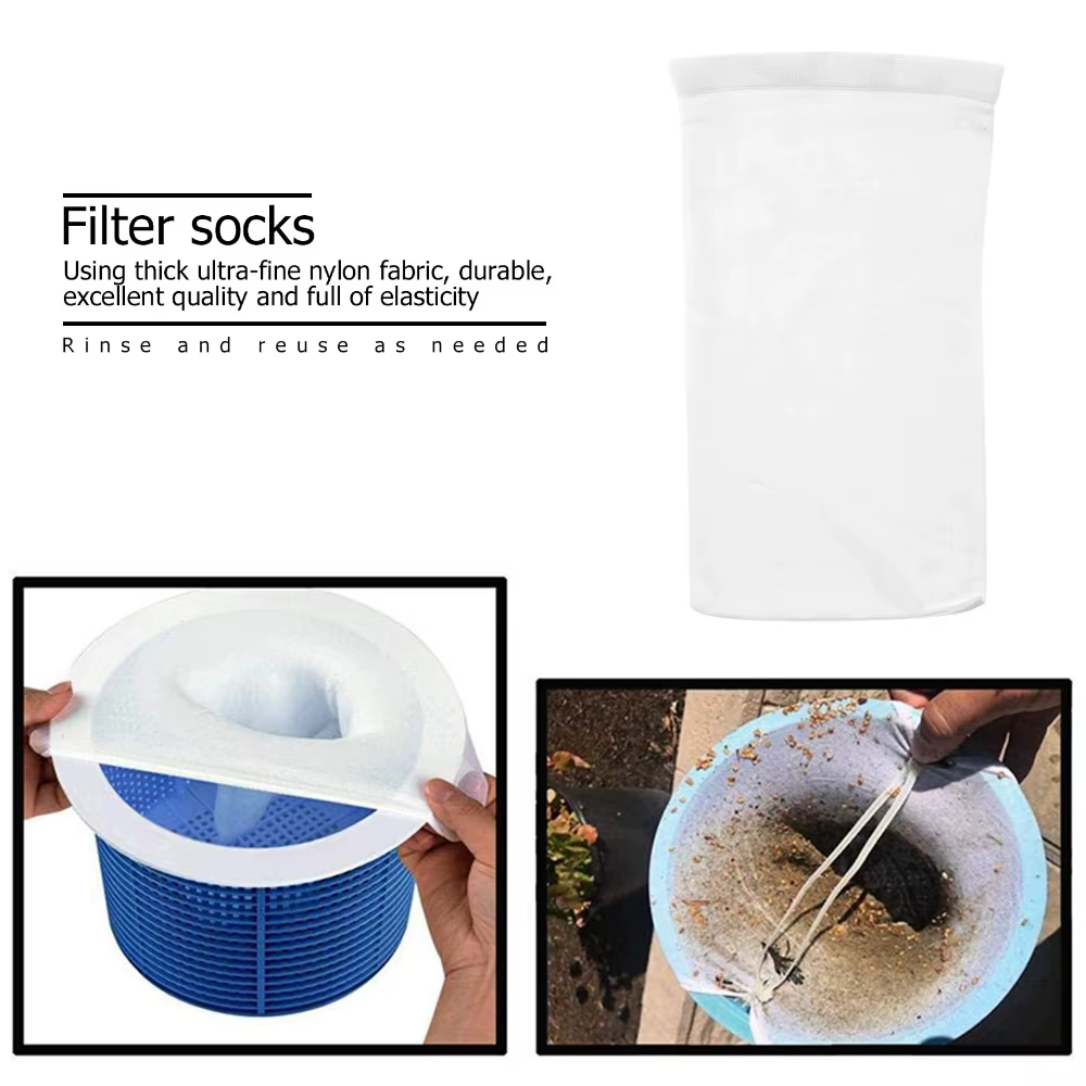 Chaussettes d'écumoire de piscine