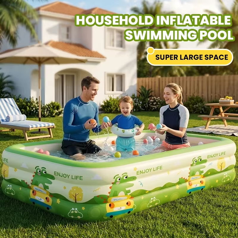 Piscine gonflable familiale portable de 1