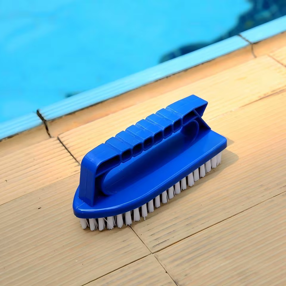 Brosse à poils rigides pour piscine