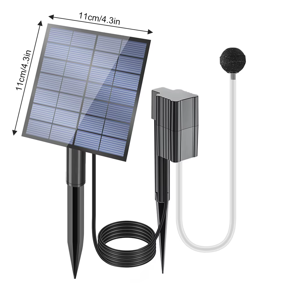 Aérateur solaire pour bassin 2