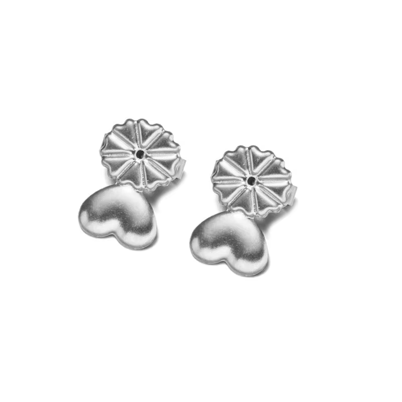 10 paires de boucles d'oreilles en acier inoxydable doré, dos sécurisé, pour oreilles tombantes, boucles d'oreilles lourdes, hypoallergéniques, fabrication de bijoux, ne se décolore pas