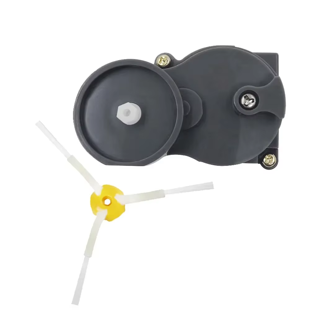 Un moteur de brosse latérale bleu/gris pour les séries IRobot Roomba 500/600/700/800, y compris les modèles 870, 880, 760, 770, 780, 500