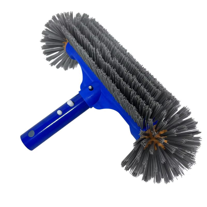 Tête de brosse de piscine avec extrémités rondes