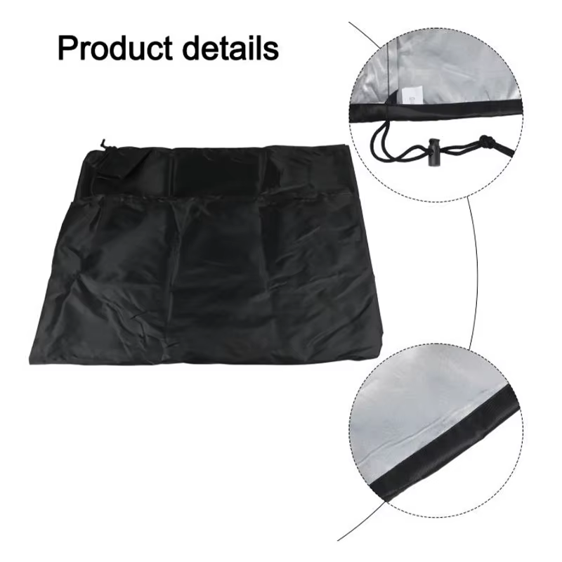 Bâche de protection rectangulaire durable et imperméable pour piscine