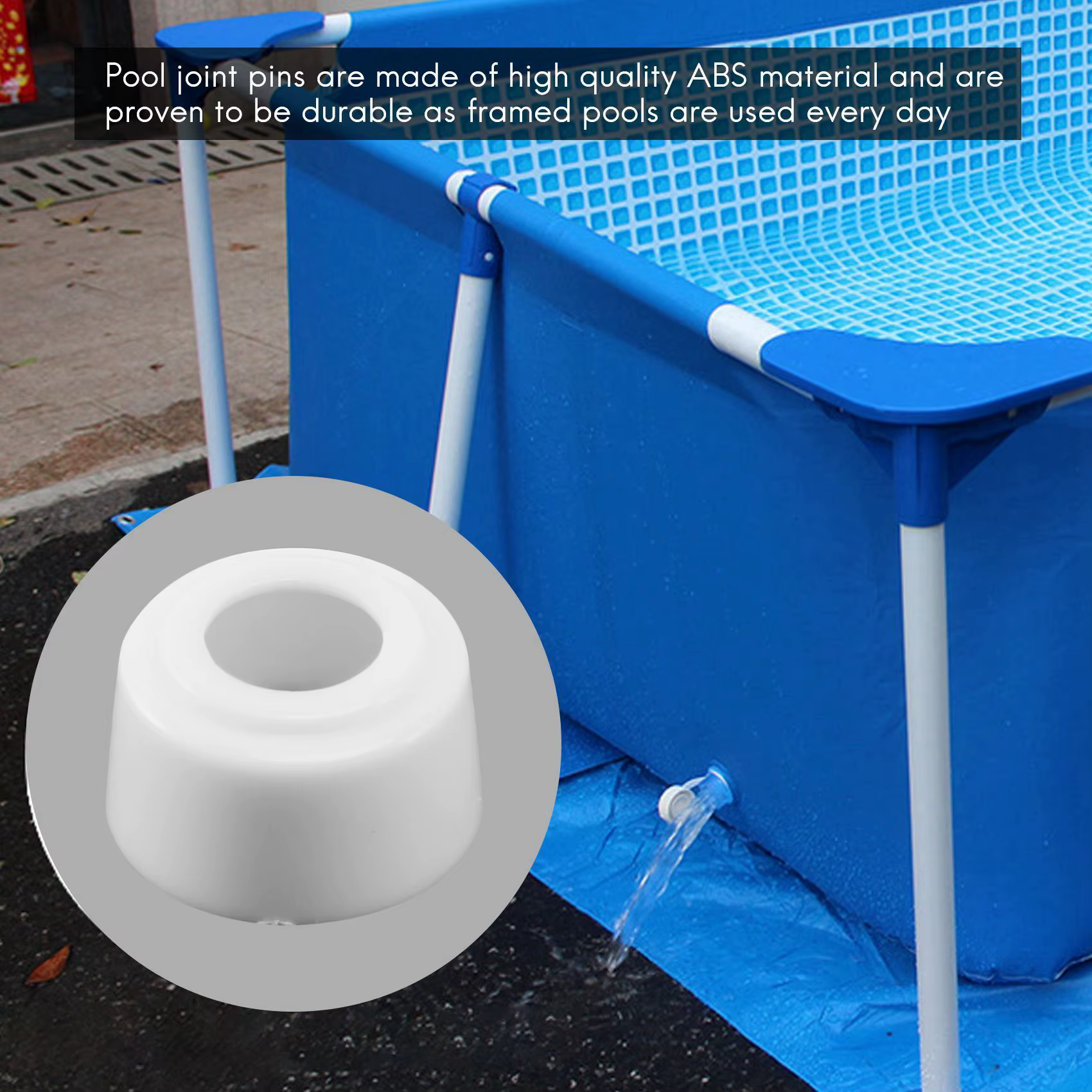 Exacpilles de joint de piscine en ABS