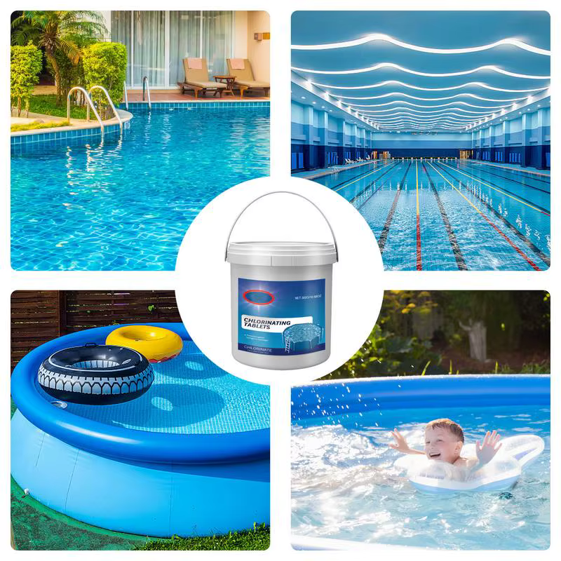 Comprimés de piscine effervescents
