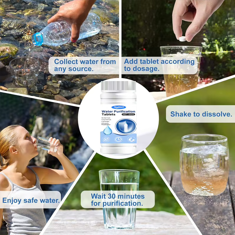Comprimés de purification d'aquarium 100g
