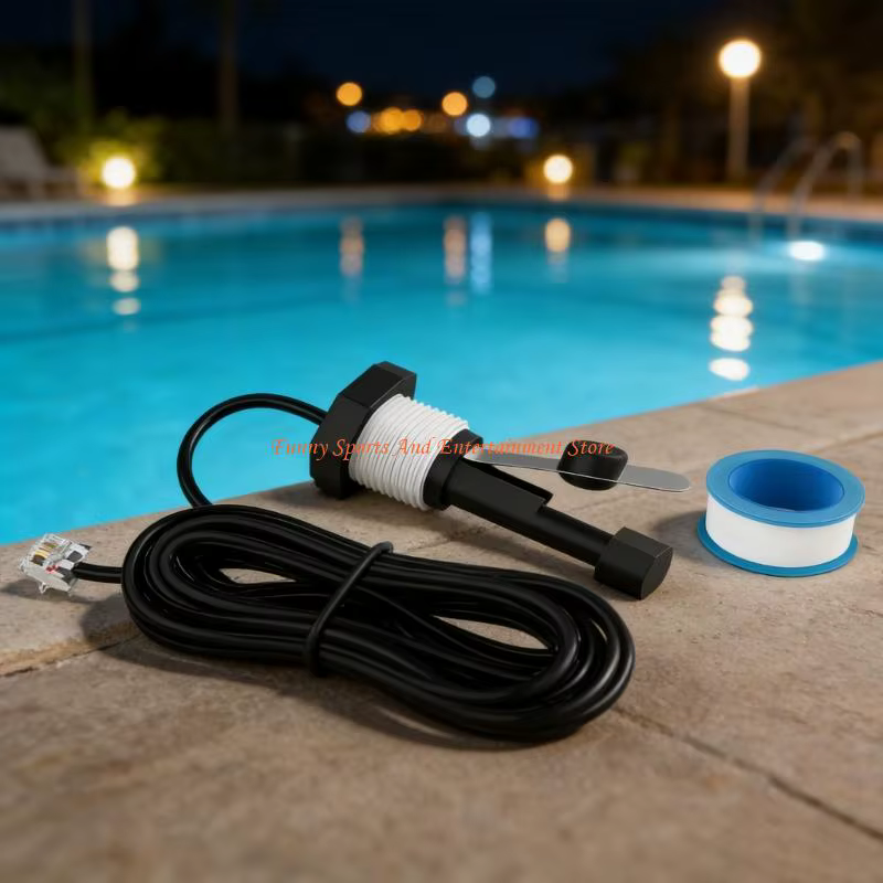 Compteur débit piscine d'eau salée