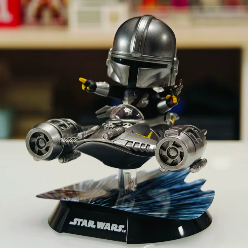 Star Wars Darth Vader Boba Fett Cosbi Rider série individuelle/ensemble figurines à collectionner Figurine mignonne Fans jouet cadeau