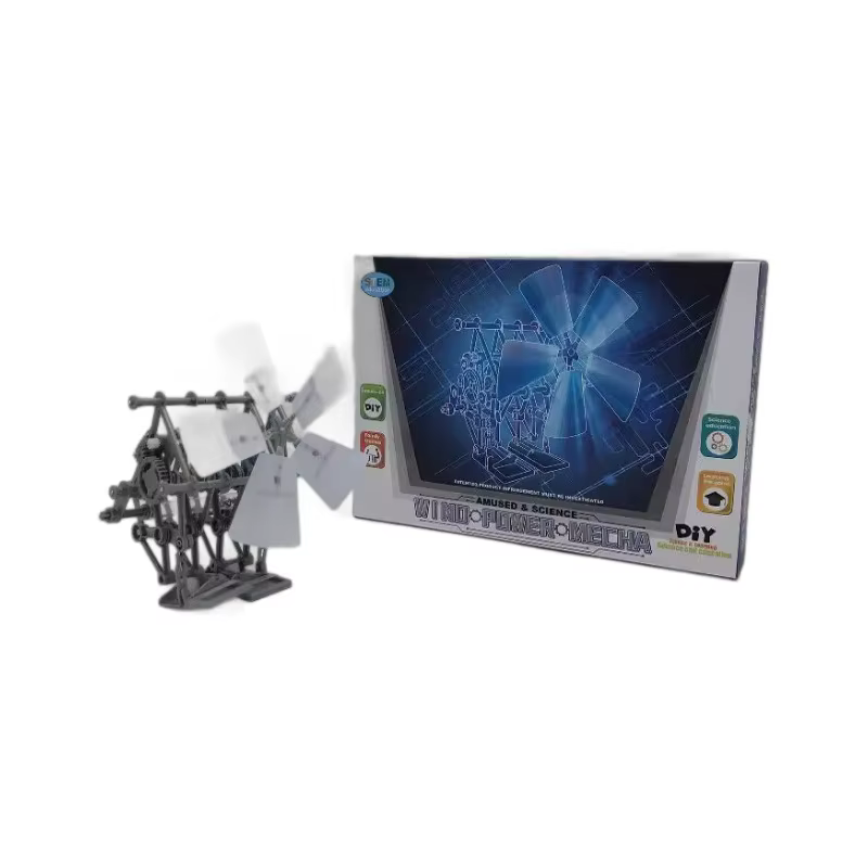 Jouet de bricolage pour enfants/adultes, Robot inventé à la main, créatif, éolien, alimenté par énergie, Puzzle mécanique, jouets éducatifs, cadeaux