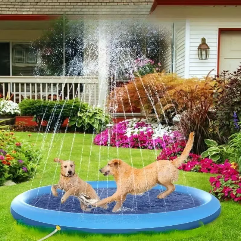 Piscine gonflable pour chien de 100/150/200 cm