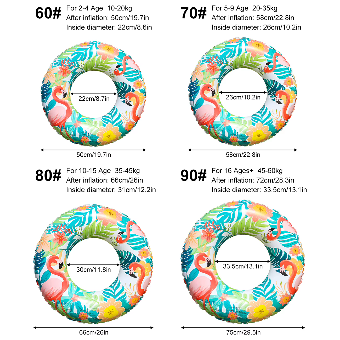 1 flotteur gonflable pour piscine