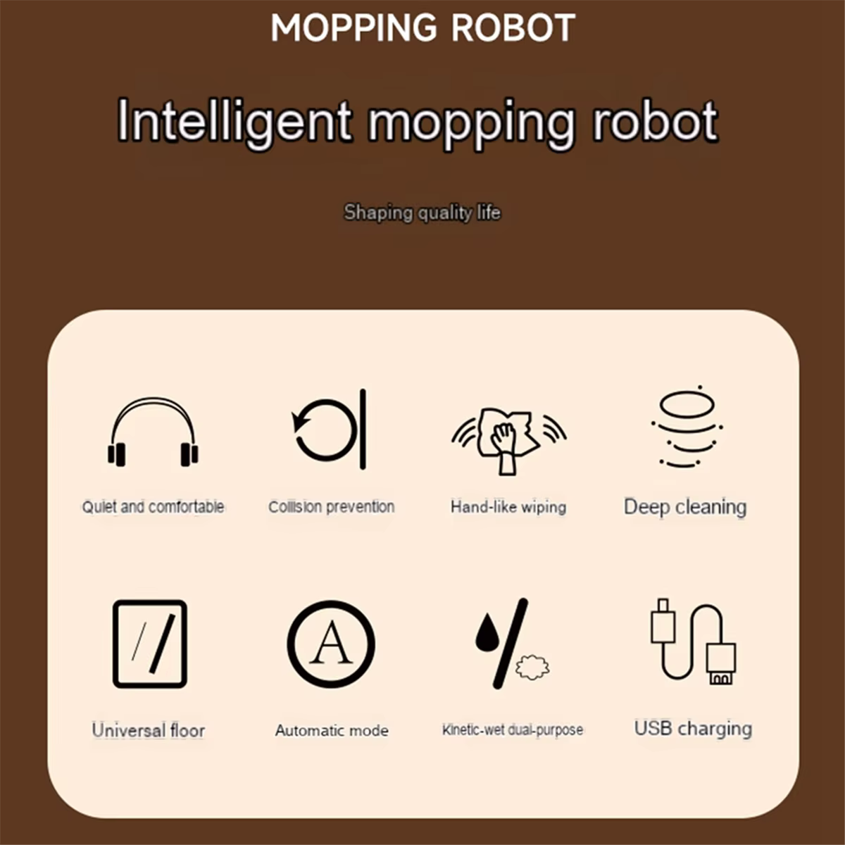 Robot de nettoyage intelligent, aspirateur domestique, machine de nettoyage à sec, portable, aste, livres, grande vente