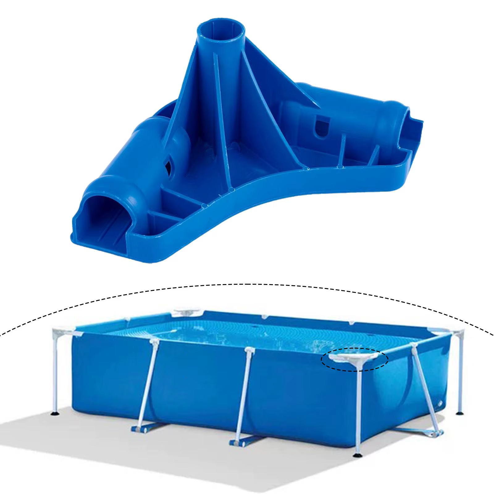 Joint d'angle de cadre de piscine Premium
