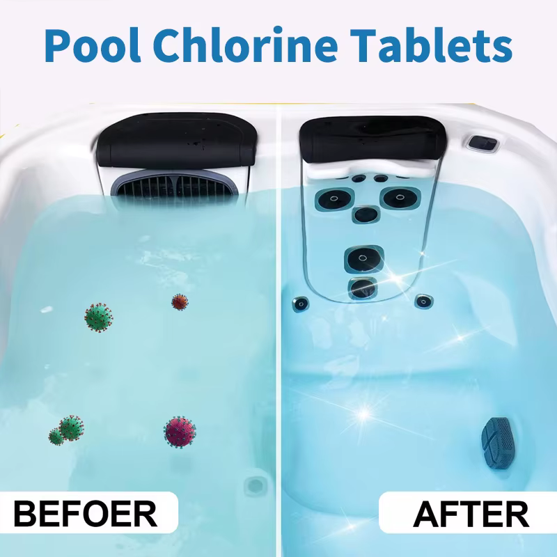 Tablette de chlore pour piscine