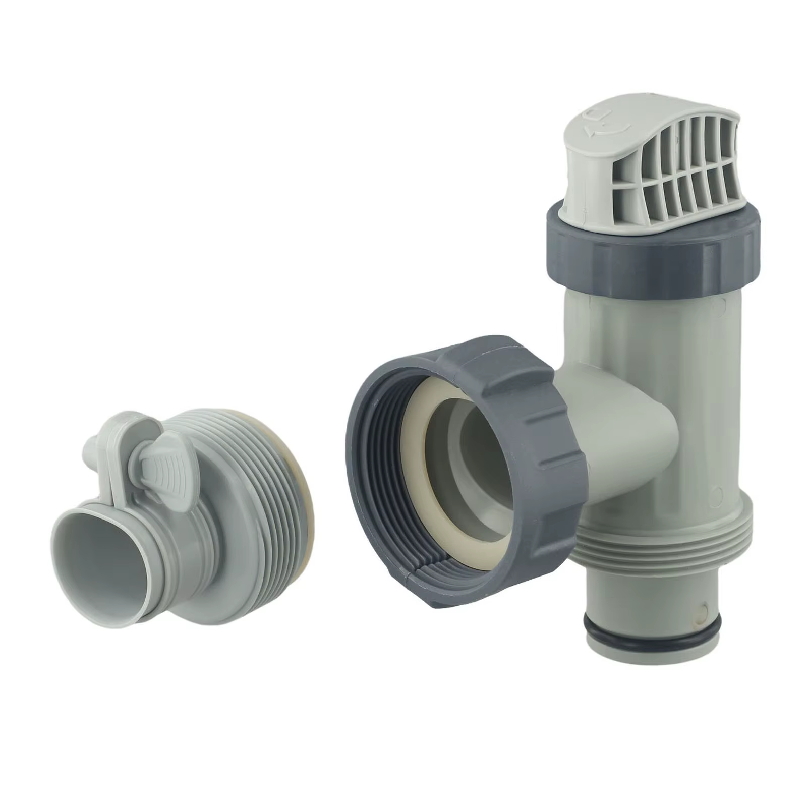 Vanne de plongeur de piscine et adaptateur de tuyau pour Intex