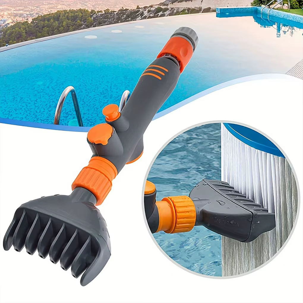 Nettoyeur de filtre à cartouche de piscine Portable avec poignée
