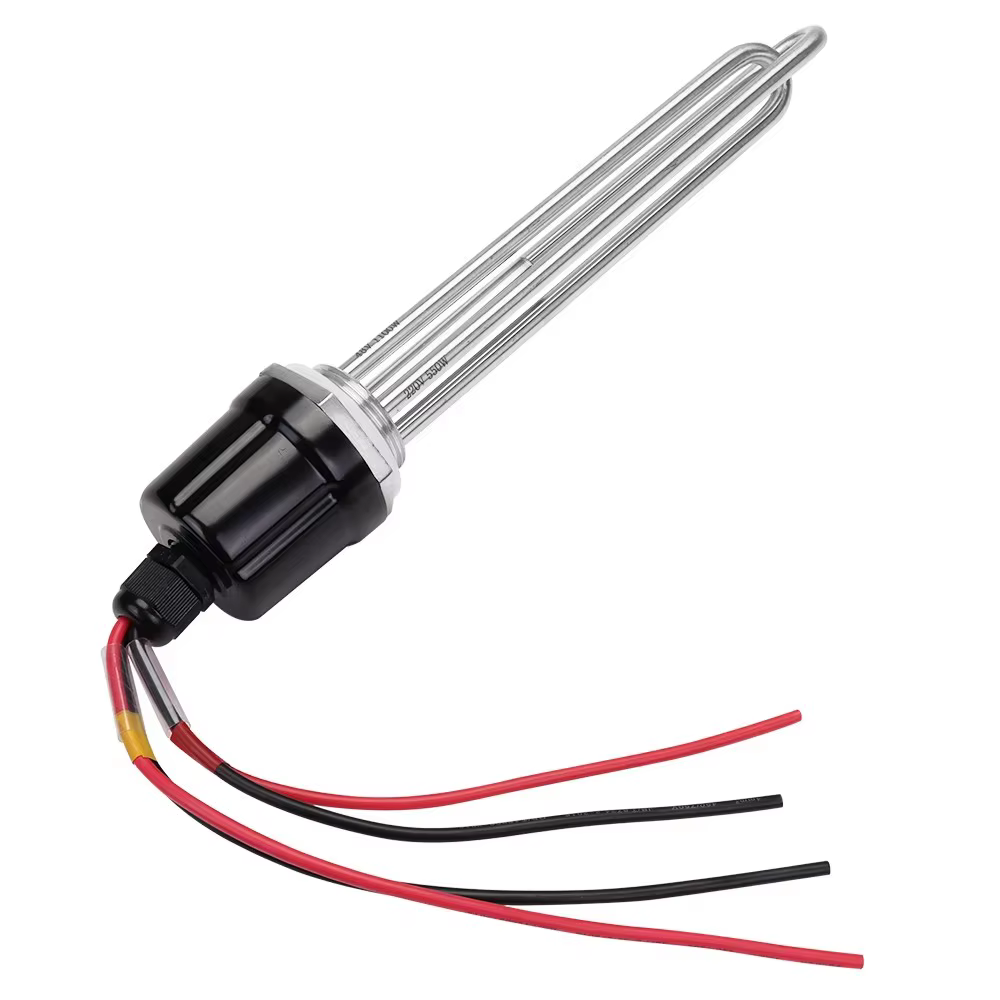 DERNORD chauffe-eau électrique 220V 1500W & 48V 550W chauffe-eau solaire combiné avec régulateur de température élément chauffant SUS304